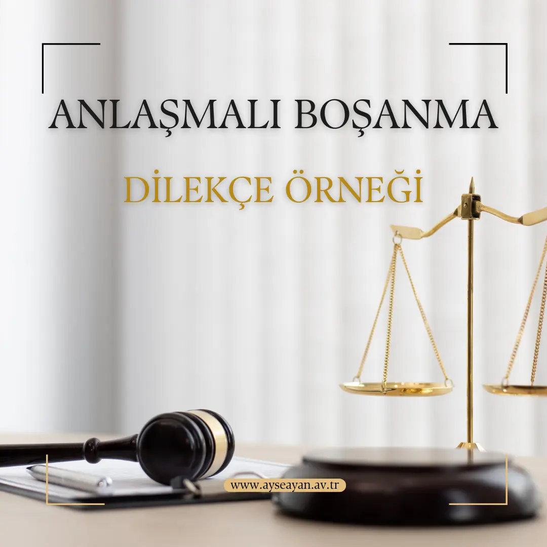 Anlaşmalı boşanma dilekçesini sizlerle paylaşıyoruz. Ancak önemle belirtmek isteriz ki boşanma davaları dahil hiçbir davayı, avukatsız şekilde takip etmemelisiniz.